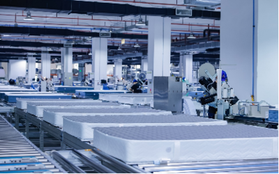 工業4.0工廠開放日,媒體組團體驗慕思智慧睡眠產品